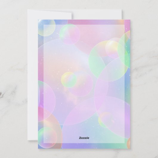 ¡Feliz Cumpleaños! Feiertagskarte (Rückseite)