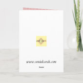 Feliz Cumpleaños Femenino Karte (Rückseite)