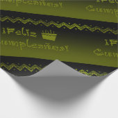 Feliz cumpleanos geschenkpapier (Ecke)