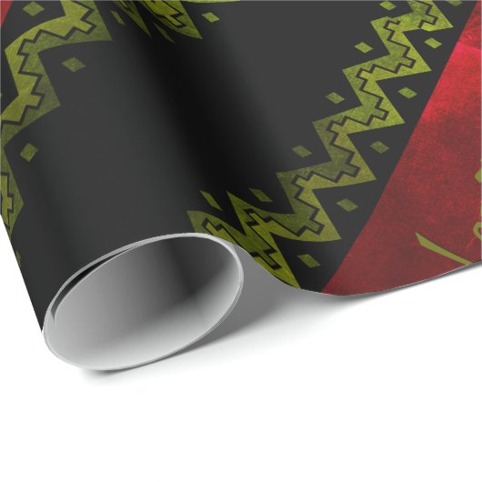 Feliz cumpleanos geschenkpapier (Rolleneckpunkt)