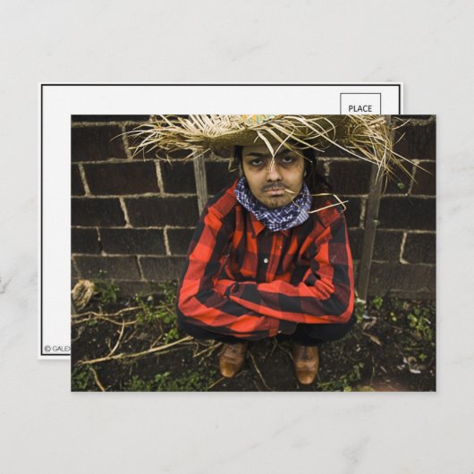 FELIZ CUMPLEANOS, GUAPA POSTKARTE (Vorne/Hinten)