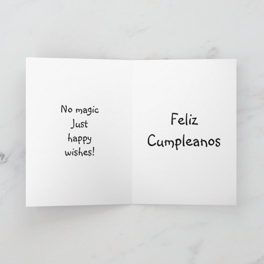 FELIZ CUMPLEANOS HIJA-GLÜCKLICH BIRTHTAGDAUGHER KARTE (Innenseite)