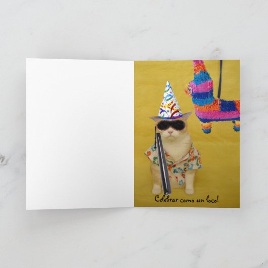 Feliz cumpleanos! karte (Innenseite)