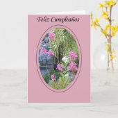 Feliz Cumpleaños Karte (Gelbe Blume)