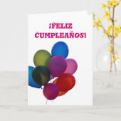 Feliz Cumpleanos Karte (Gelbe Blume)