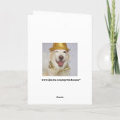 Feliz cumpleanos! karte (Rückseite)