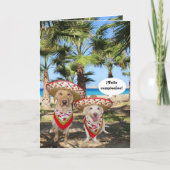 ¡ Feliz cumpleaños! Karte (Vorderseite)