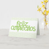 Feliz Cumpleaños Limon Card Karte (Gelbe Blume)
