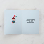 Feliz Cumpleaños MI pequeño Held Karte (Innenseite)