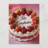 Feliz Cumpleaños Postkarte (Vorderseite)