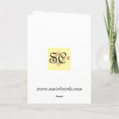 Feliz Cumpleaños Querido Sobrino II Karte (Rückseite)