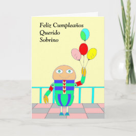 Feliz Cumpleaños Querido Sobrino Karte
