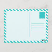 Feliz cumpleanos retro postkarte (Rückseite)