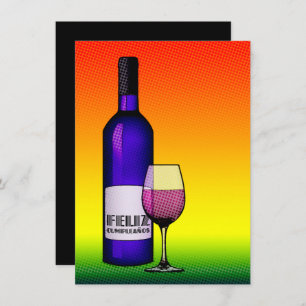 Feliz cumpleanos salud einladung