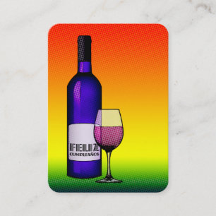 Feliz cumpleanos salud visitenkarte