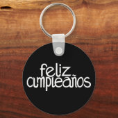 Feliz Cumpleaños Schlüsselanhänger (Vorderseite)
