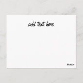 ¡Feliz cumpleaños! Spanische Geburtskarte Postkarte (Rückseite)