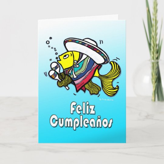 Feliz Cumpleanos Spanische Lustige Mexikanische Karte Zazzle De