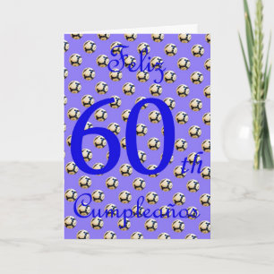 Feliz Cumpleaños Spanischer Geburtstag mit Fußball Karte