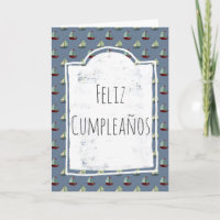 Feliz Cumpleaños Spanisches Schiff