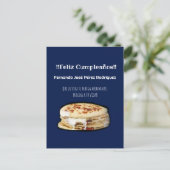 Feliz Cumpleaños zu el Comelón de Pupusas Postkarte (Stehend Vorderseite)