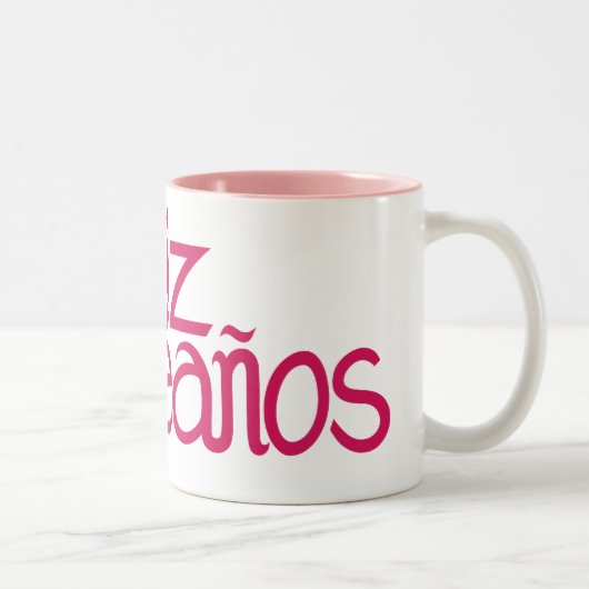 Feliz Cumpleños Tasse (Rechts)