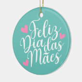 Feliz Dia Das Mães glücklich Muttertag | Ornament (Links)