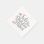 Feliz Dia Das Mães Happy Mother Day Paper Napkin Serviette (Ecke)