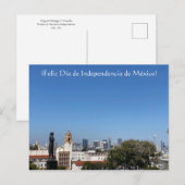 ¡Feliz Día de Independencia de México! Postkarte (Vorne/Hinten)