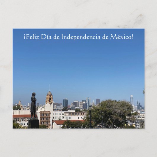 ¡Feliz Día de Independencia de México! Postkarte (Vorderseite)