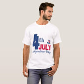 ¡Feliz Dia de la Independencia!" T-Shirt (Vorne ganz)