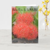 Feliz Dia de la Madre 18 Karte (Gelbe Blume)