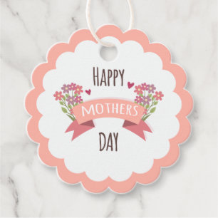 Feliz Día de la Madre Etiqueta de regalo - Diseño Geschenkanhänger