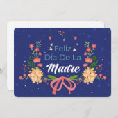 Feliz Dia De La Madre Feiertagskarte (Vorne/Hinten)