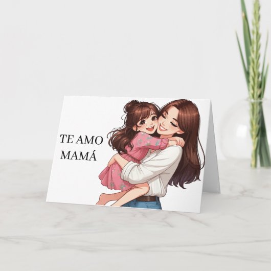 Feliz día de la madre karte (Vorderseite)