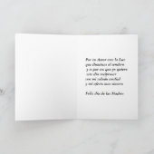 Feliz dia de las madres 2 karte (Innenseite)