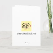 Feliz Dia de Las Madres Karte (Rückseite)