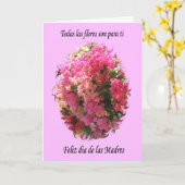 Feliz Dia de Las Madres Karte (Gelbe Blume)