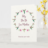 Feliz Dia De Las Madres Karte (Gelbe Blume)