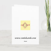 Feliz dia de las madres karte (Rückseite)