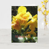 Feliz dia de las madres karte (Gelbe Blume)