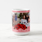 Feliz Día de Las Madres Rose Soft Coral Kaffeetasse (Mittel)