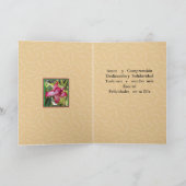 Feliz Dia de las Madres Sobrina 421 Karte (Innenseite)