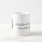 Feliz Día de las Madres Spanish Con Foto Kaffeetasse (Mittel)