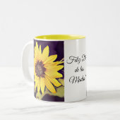 Feliz Día de las Madres taza de café Zweifarbige Tasse (Vorderseite Links)