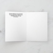 Feliz Dia de los Muertos, 5" x 7" Grußkarte Karte (Innenseite)