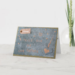 Feliz Dia de Los Padres (personalisieren) Karte