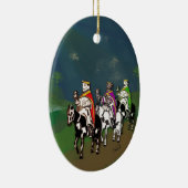 ¡Feliz Día de Reyes! Keramik Ornament (Rechts)