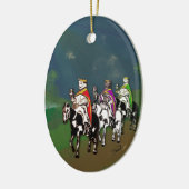 ¡Feliz Día de Reyes! Keramik Ornament (Links)