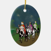 ¡Feliz Día de Reyes! Keramik Ornament (Vorne)